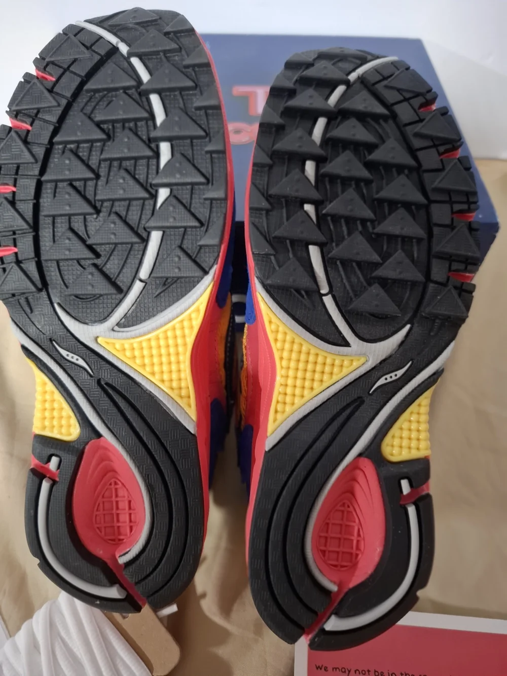 Saucony Kids Yellow, Blue & Pink Multicolor Sneakers